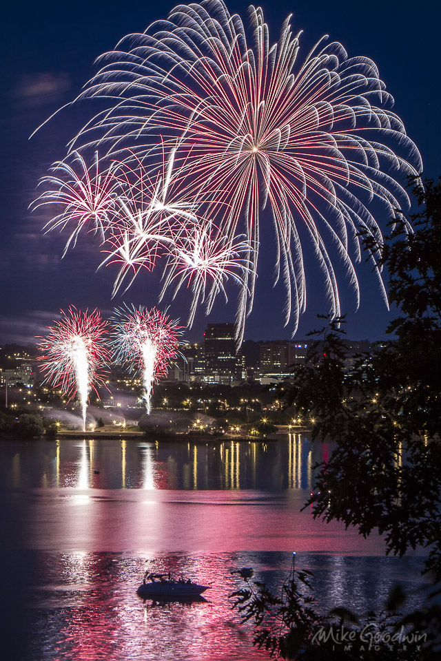 City of Hamilton Canada Day Fireworks Translate Installations